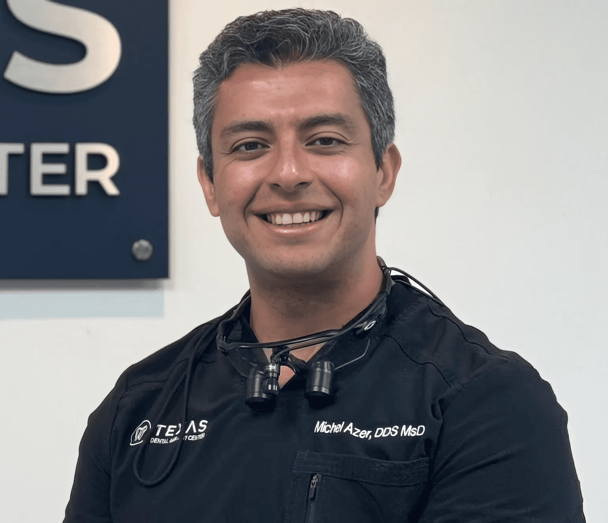 Dr. Michel Azer, board-certified periodontist