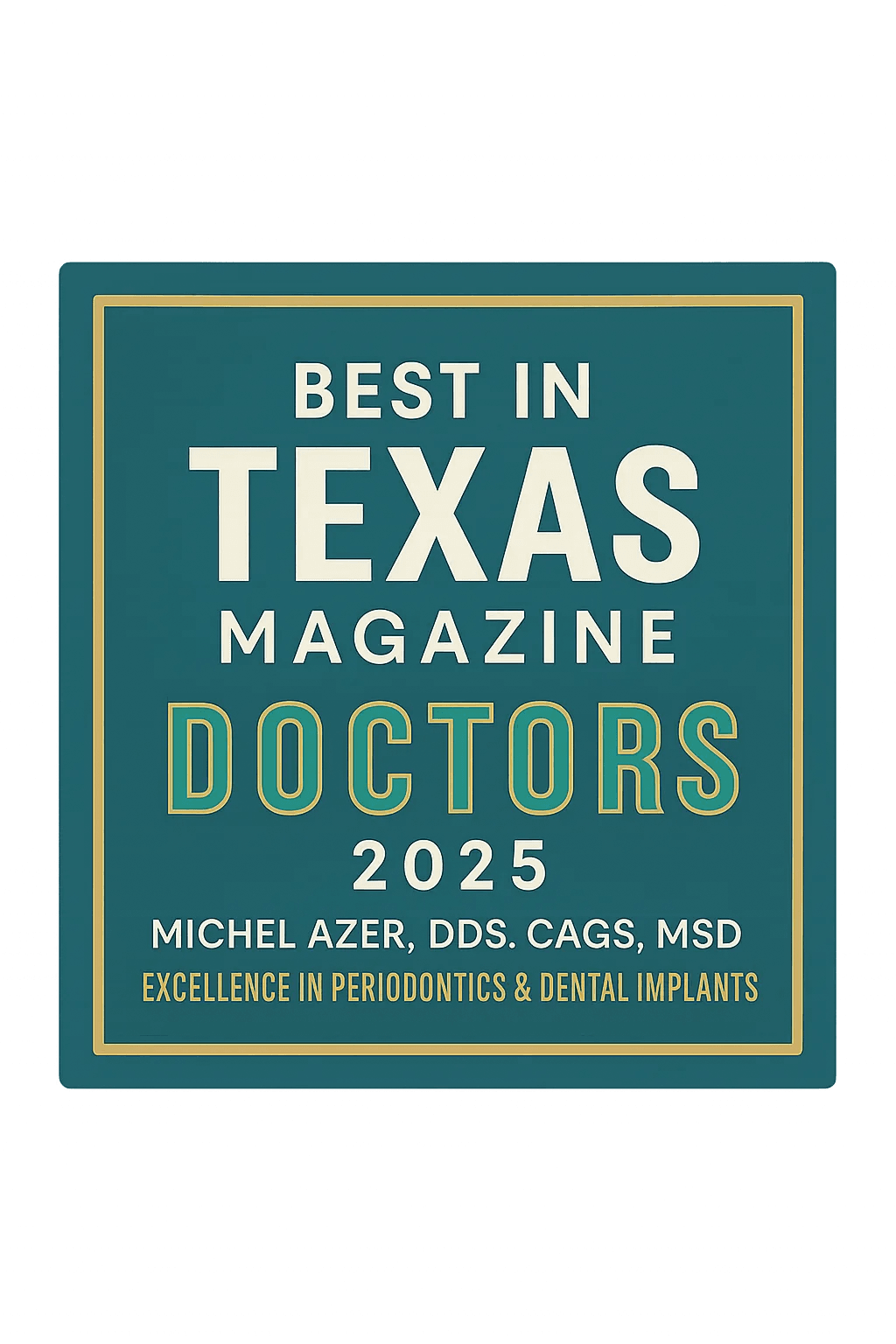 Best in Texas Magazine Doctors 2025