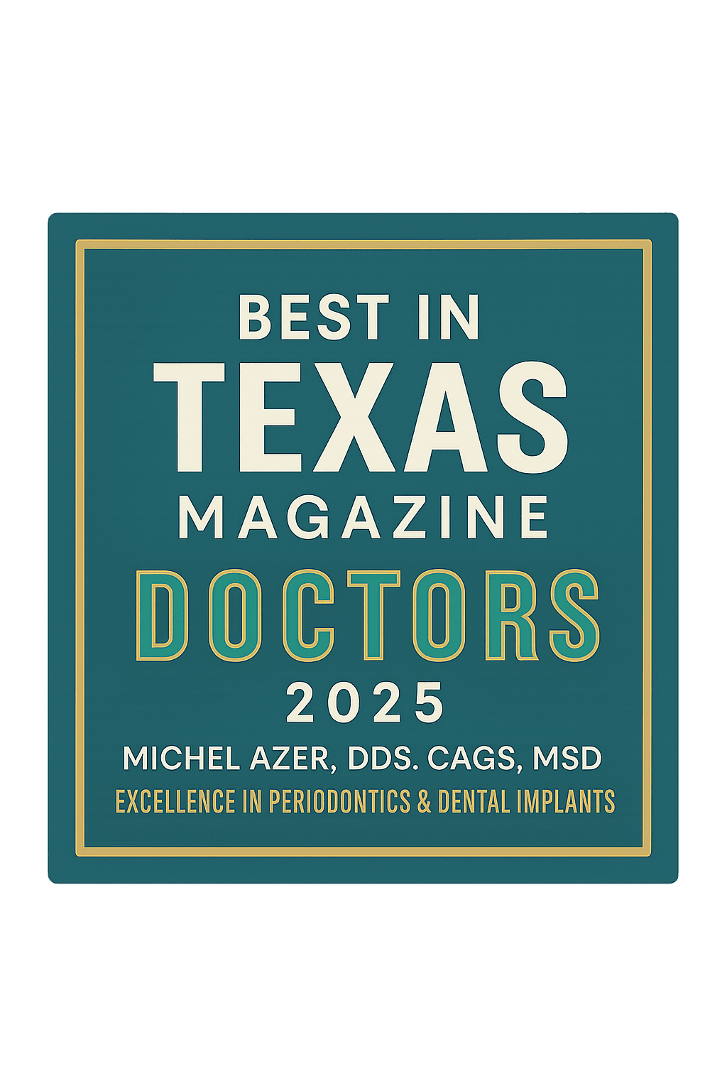 Best in Texas Magazine doctors 2025